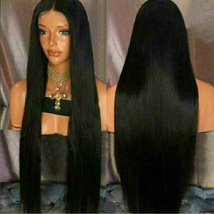 DESELANCE 30 INCH LACE FRONT WIG BLACK